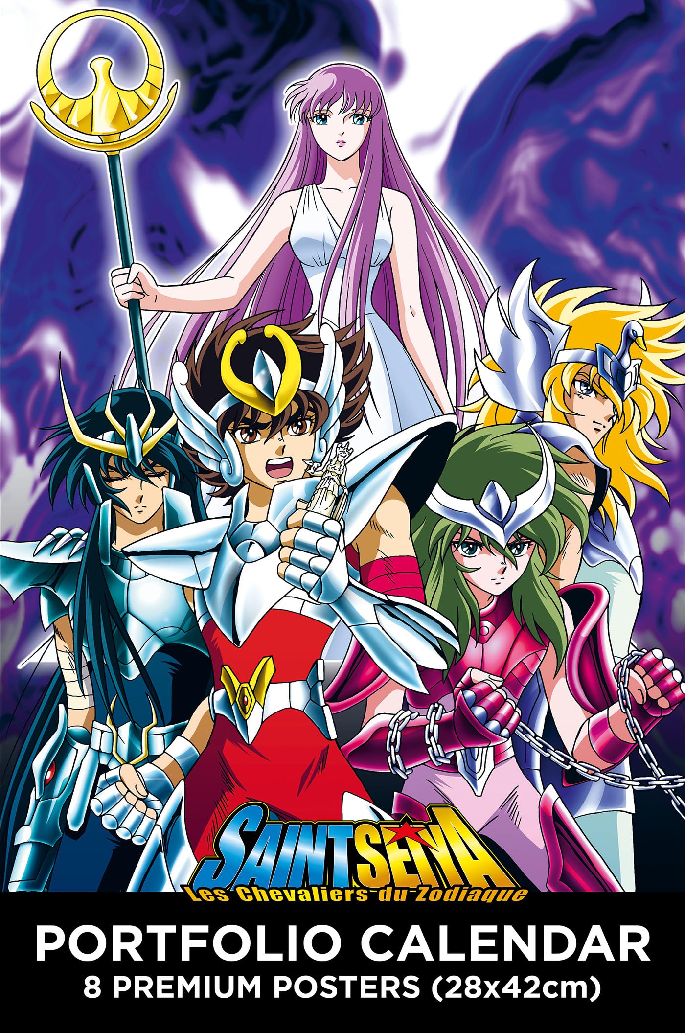 jaquette album Calendrier Portfolio 2025 Saint Seiya: Les Chevaliers du zodiaque (2025)