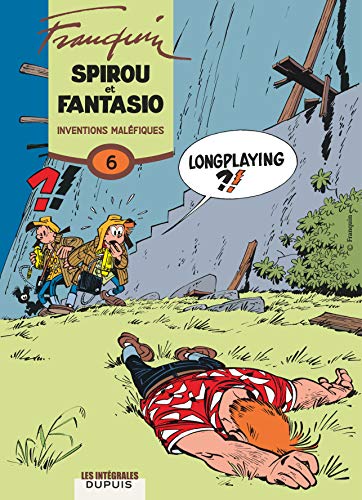 jaquette album Spirou Et Fantasio Intégrale Tome 6 - Inventions Maléfiques