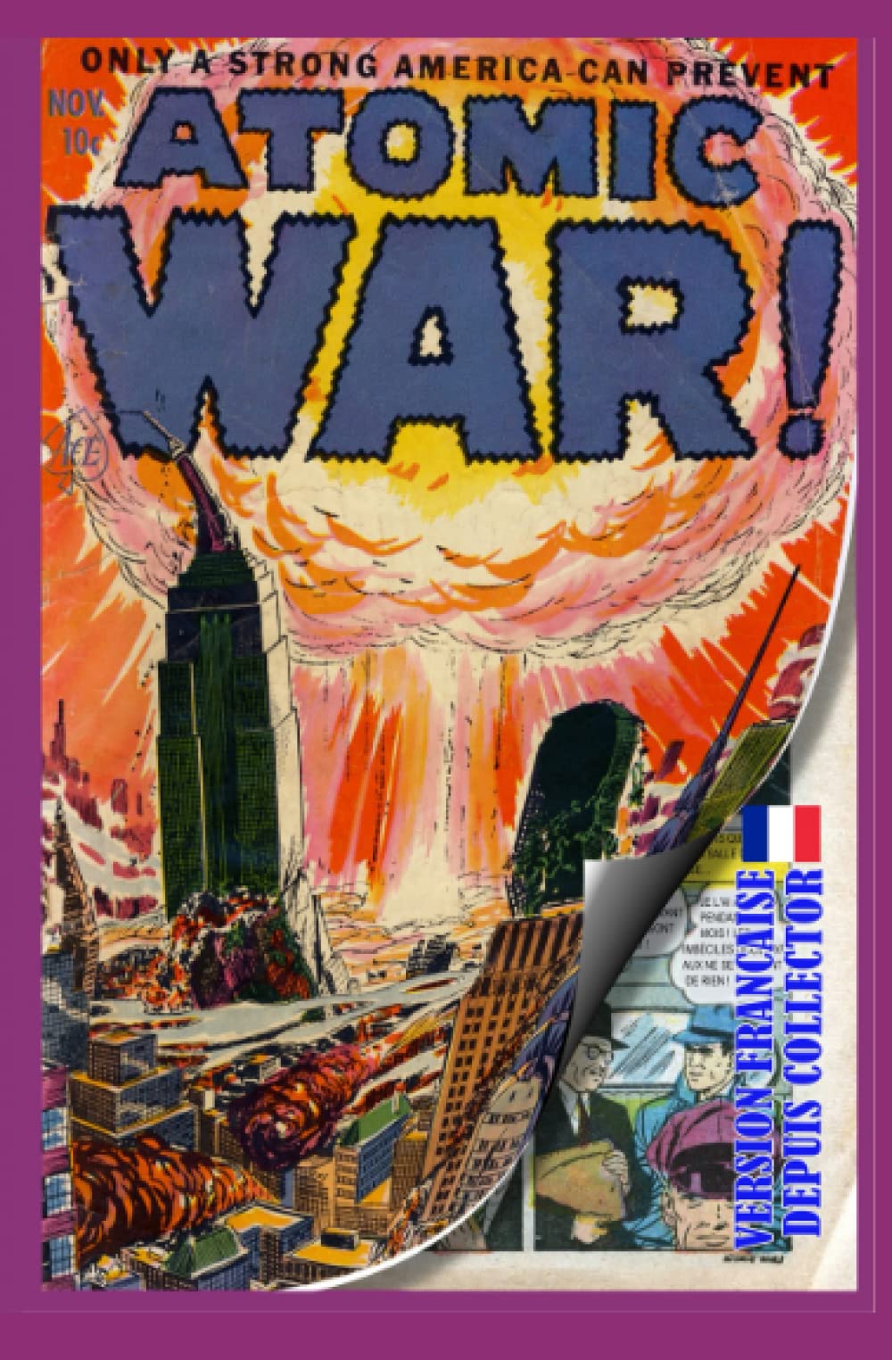 jaquette album ATOMIC WAR - Vol 1 & Vol 2: GUERRE ATOMIC VERSION FRANCAISE