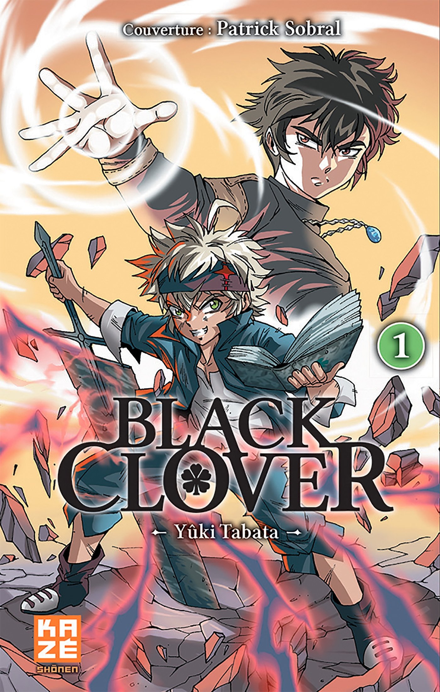 jaquette album Black Clover T01 Rediscover