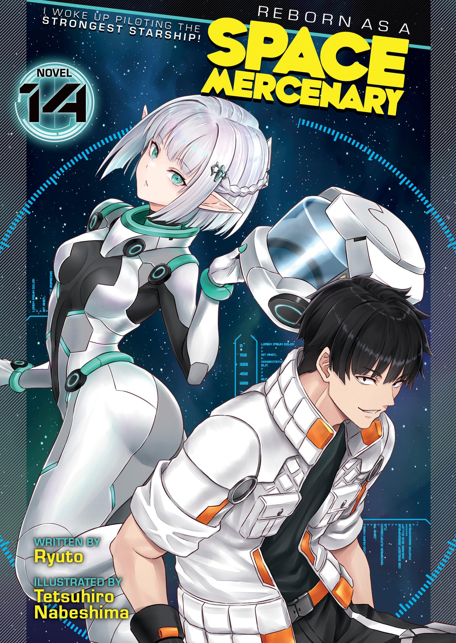 jaquette album Reborn as a Space Mercenary: I Woke Up Piloting the Strongest Starship! (Light Novel) Vol. 14