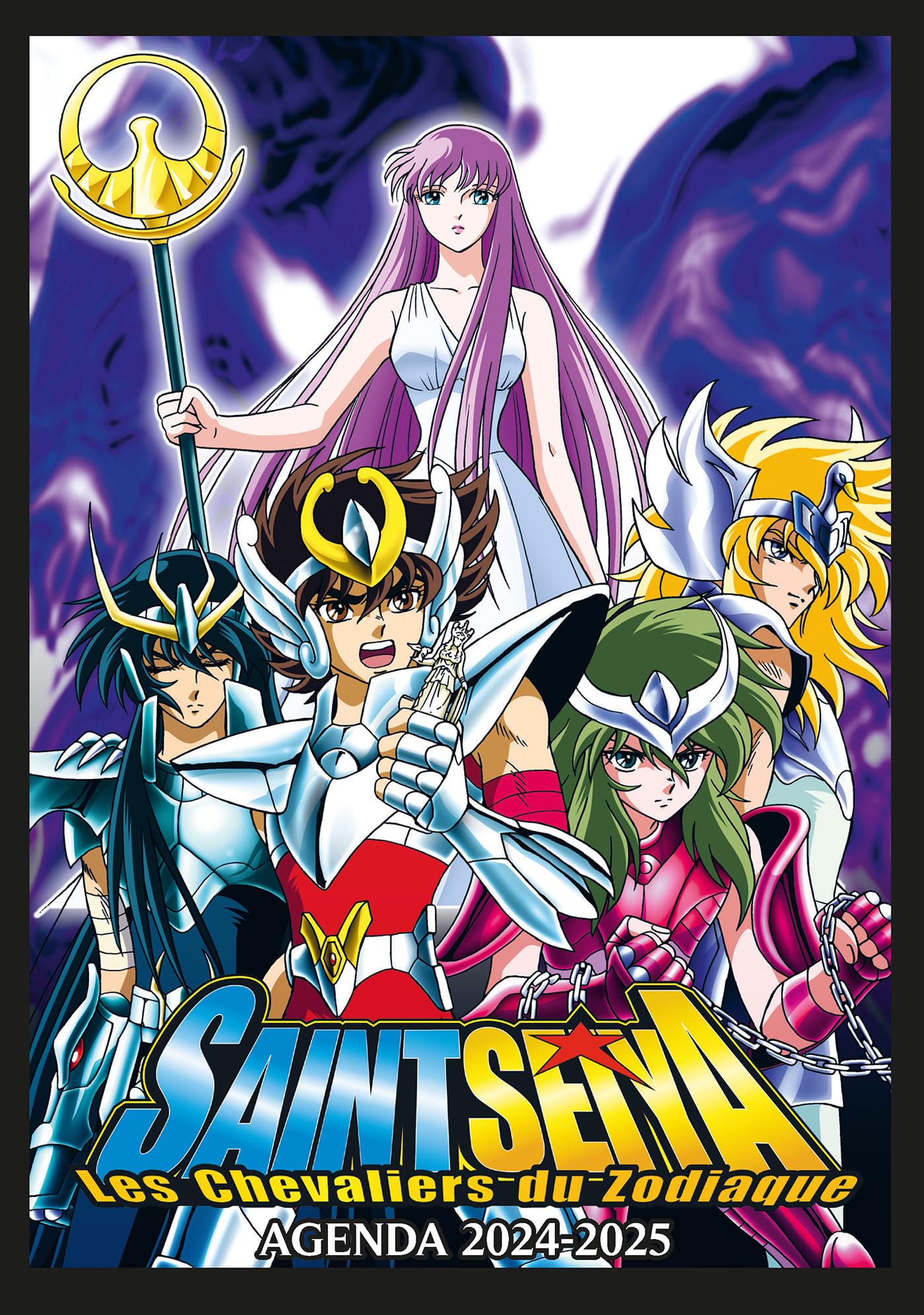 jaquette album Agenda scolaire 2024-2025 Saint Seiya Hadès
