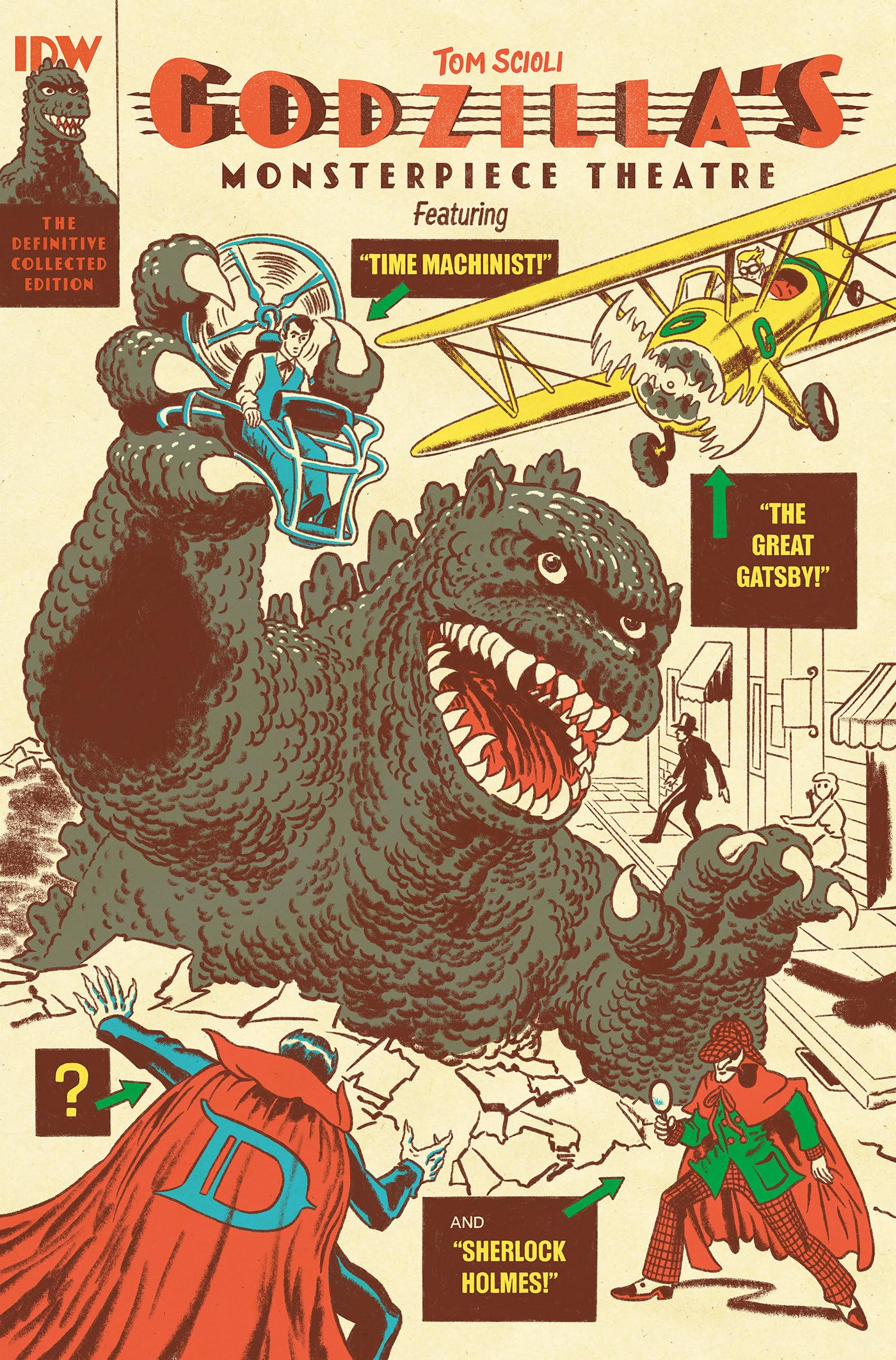 jaquette album Godzilla’s Monsterpiece Theatre