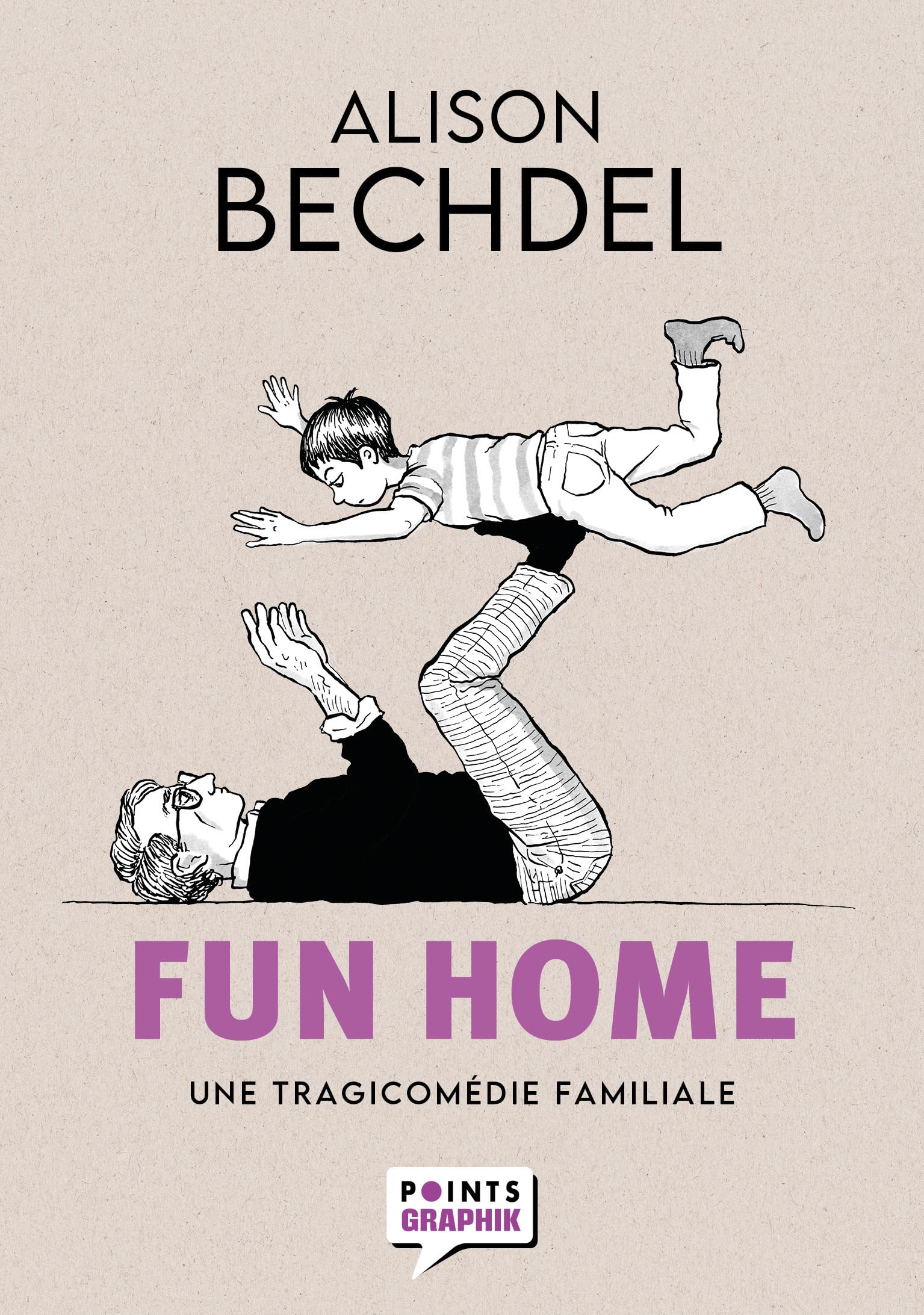 jaquette album Fun Home. Édition limitée