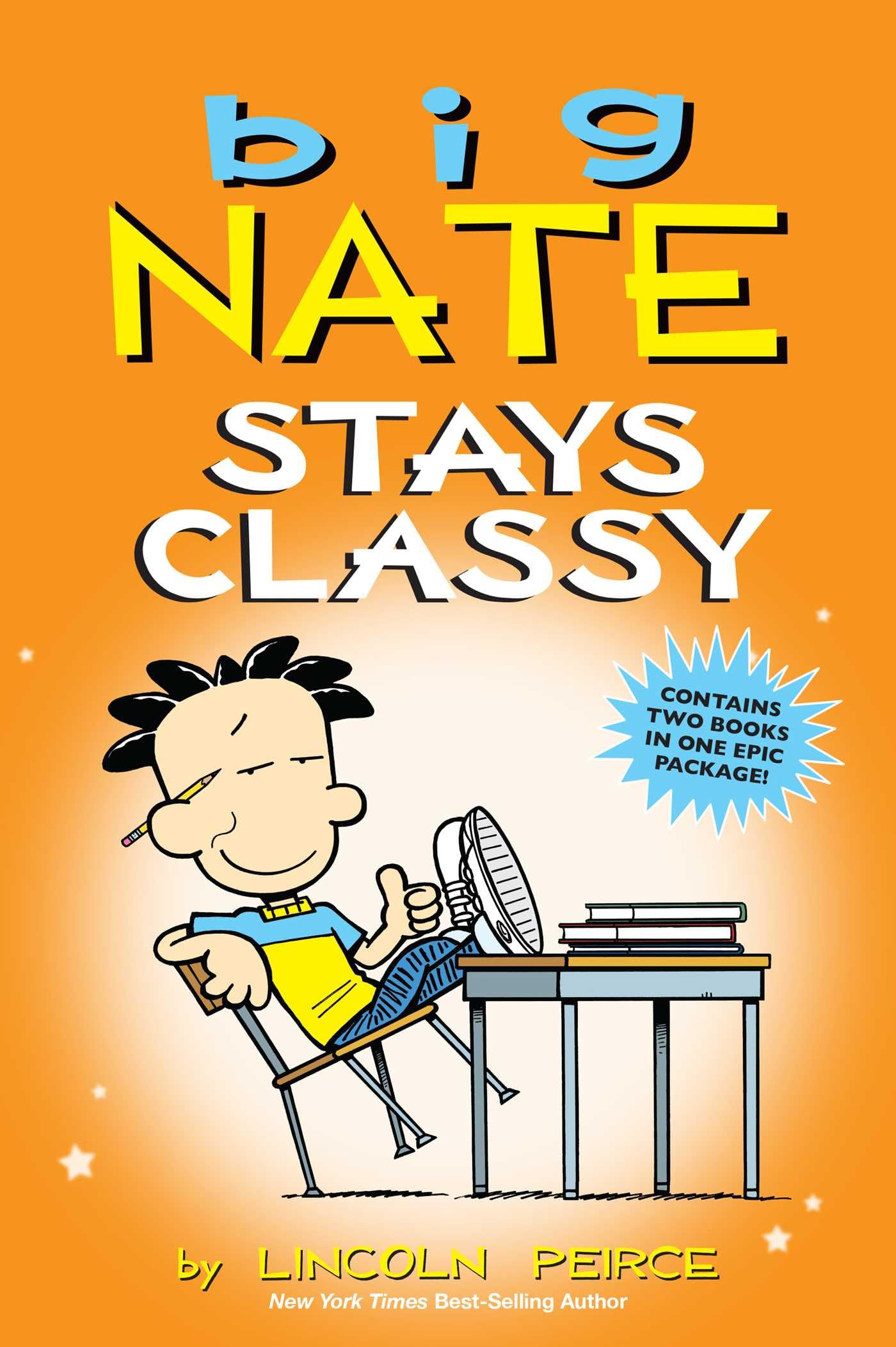 jaquette album Big Nate Stays Classy: Two Books in One