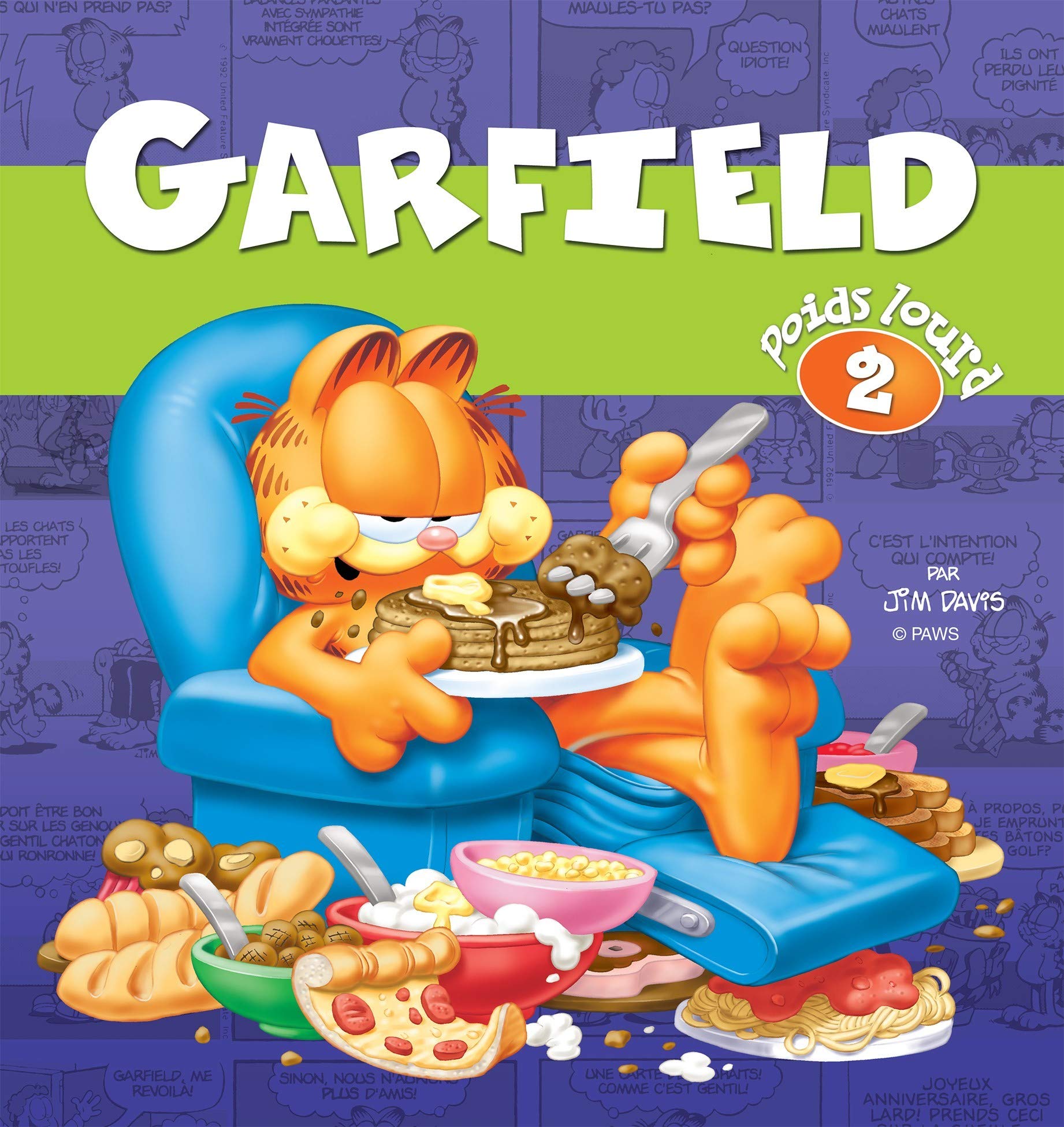 jaquette album Garfield Poids lourd - Tome 2