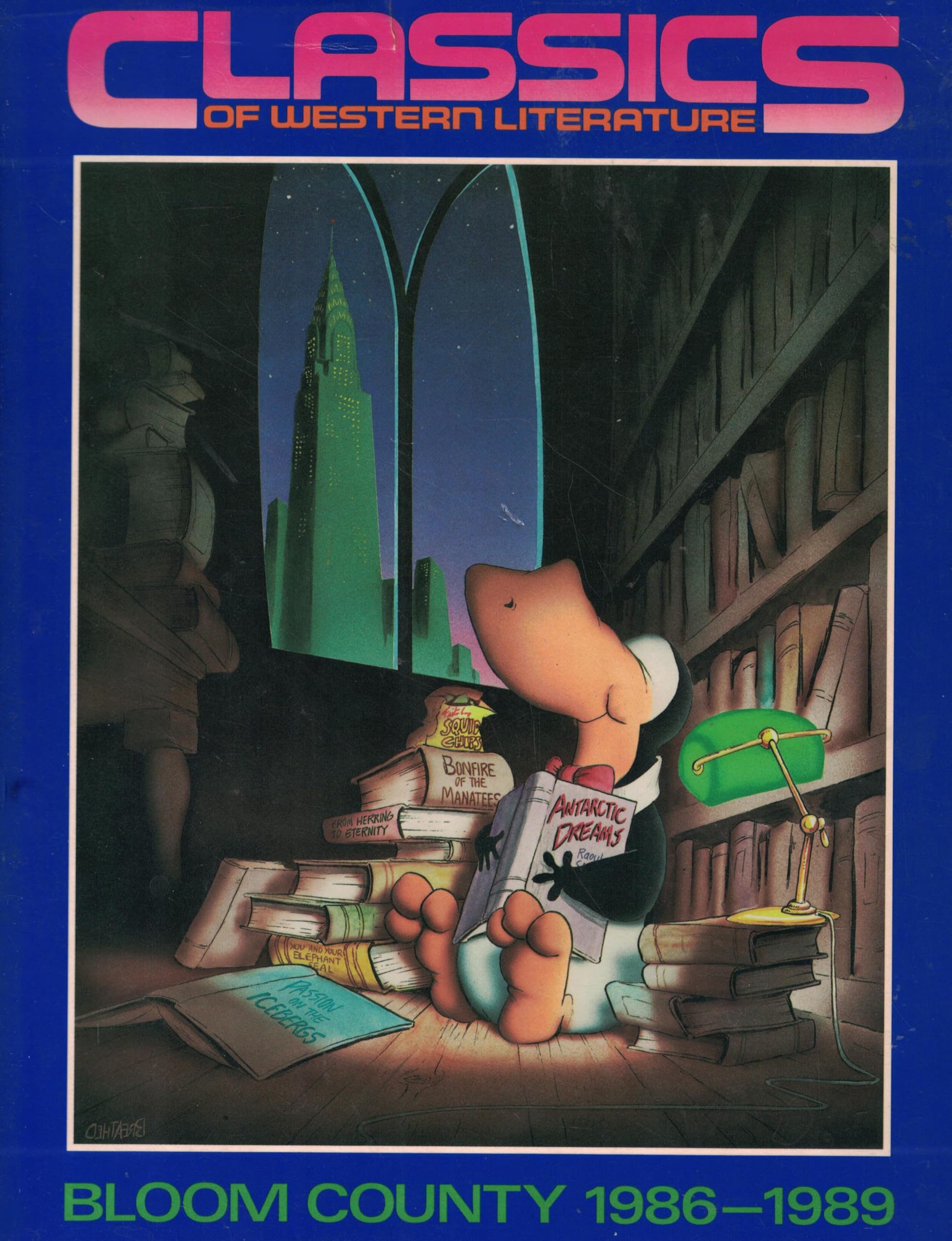 jaquette album Classics of Western Literature: Bloom County 1986-1989