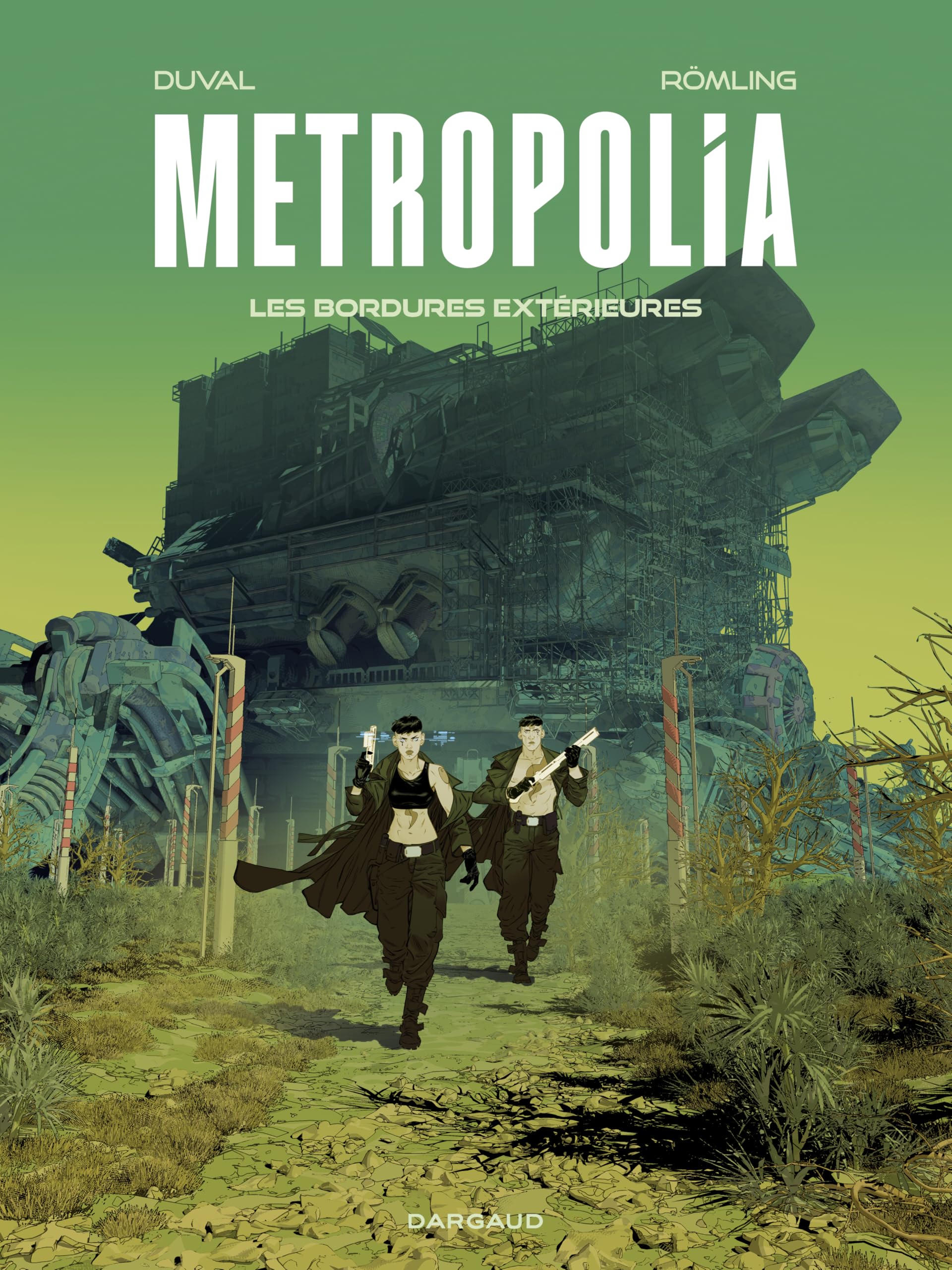 jaquette album Metropolia - Tome 2 - Les Bordures extérieures