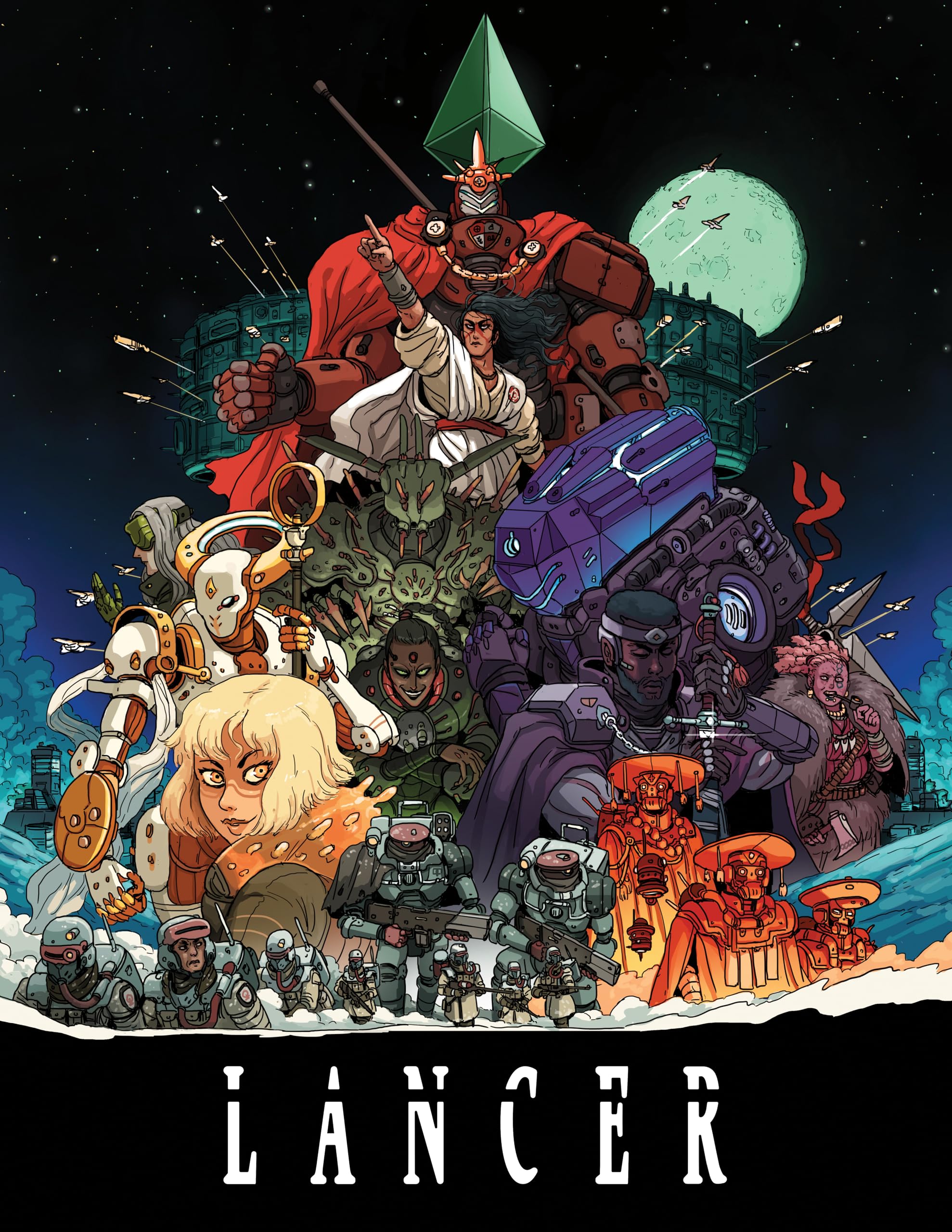jaquette livre Lancer TTRPG Core Rulebook