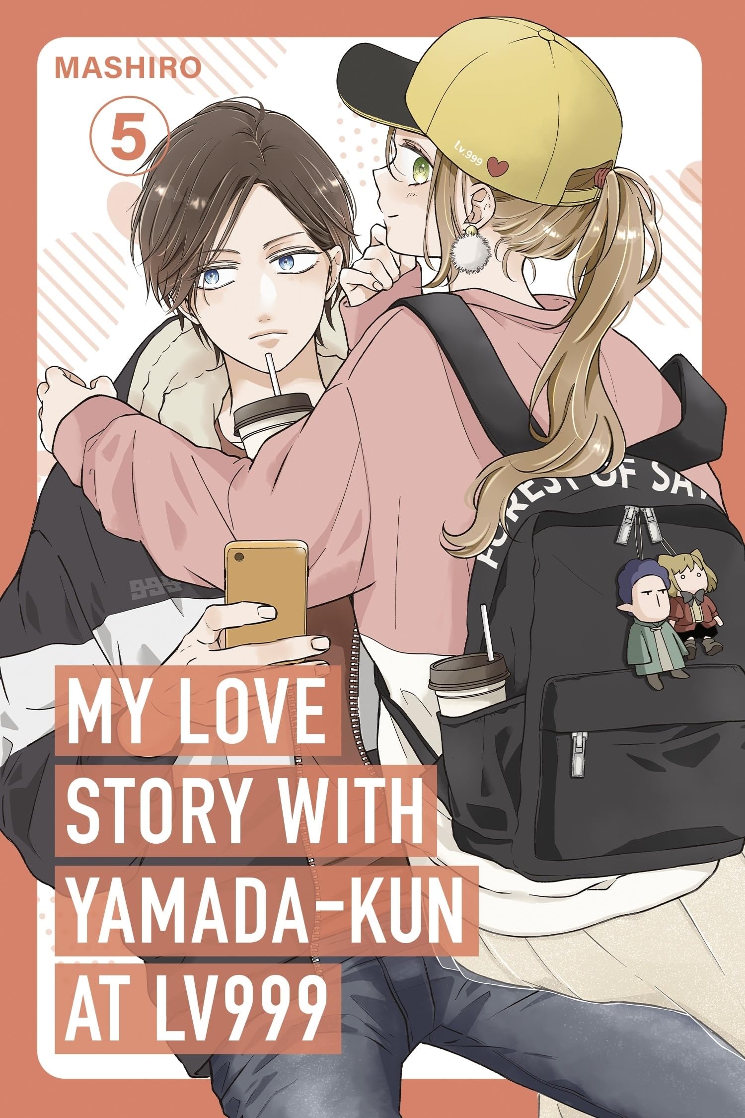 jaquette album My Love Story with Yamada-kun at Lv999, Vol. 5: The manga sensation, with one million copies sold in Japan, and an anime adaptation now streaming on crunchyroll!