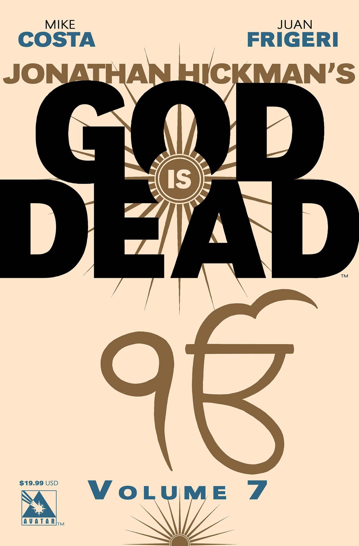 jaquette album God is Dead Volume 7 TP