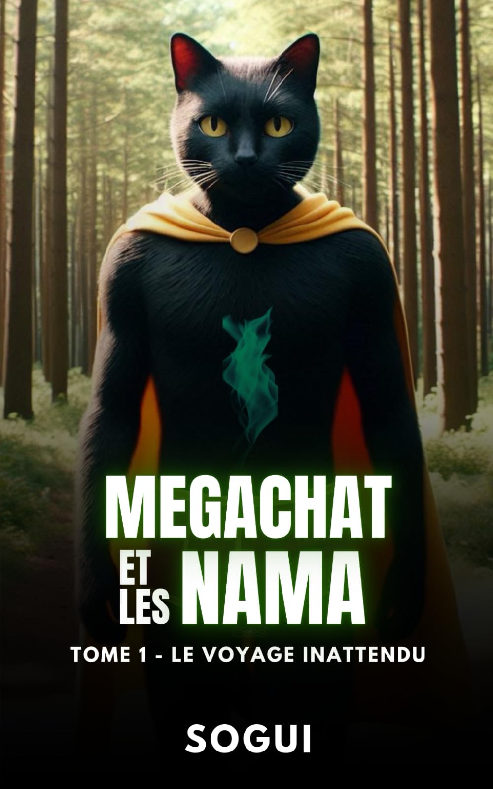 jaquette album Mégachat et les NAMA: T1 - Le voyage inattendu