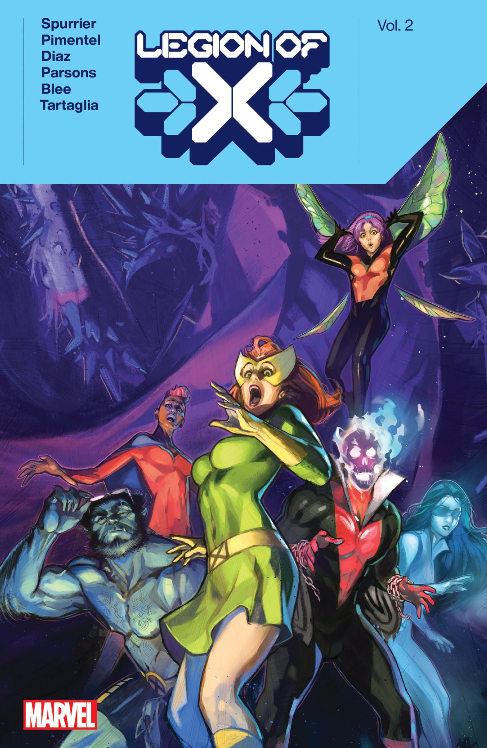 jaquette livre LEGION OF X BY SI SPURRIER VOL. 2