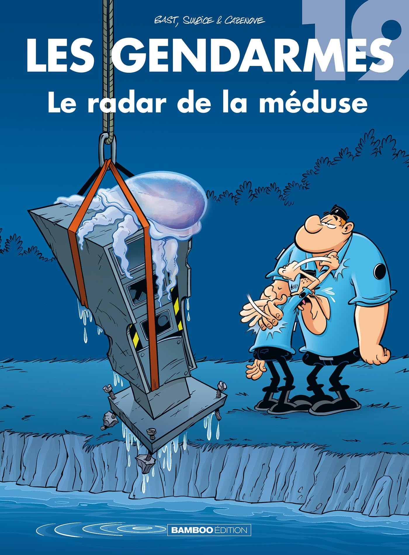 jaquette album Les Gendarmes - tome 19: Le radar de la méduse