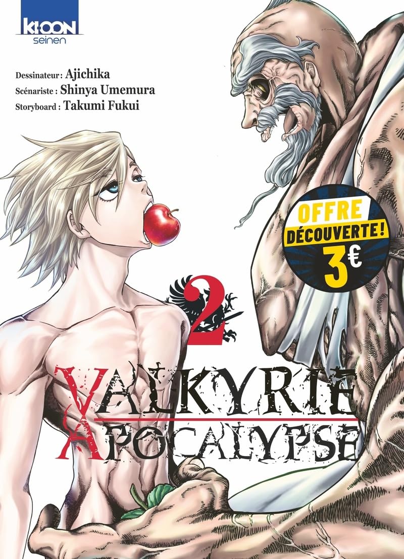 jaquette album Valkyrie Apocalypse T02 à 3 euros