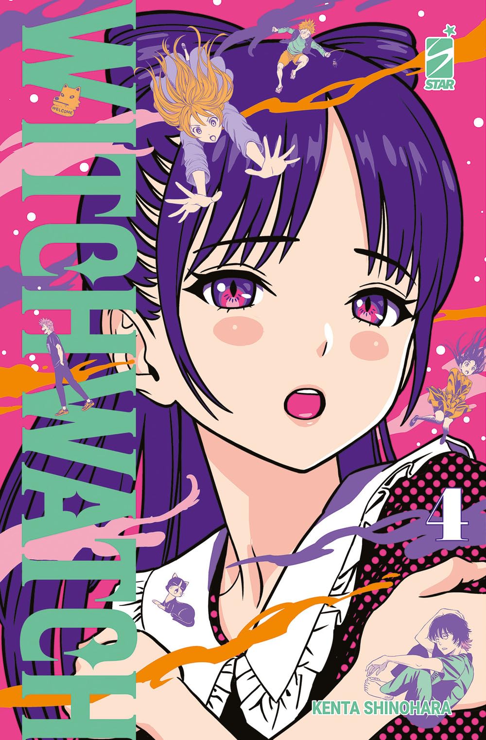 jaquette album Witch watch (Vol. 4)