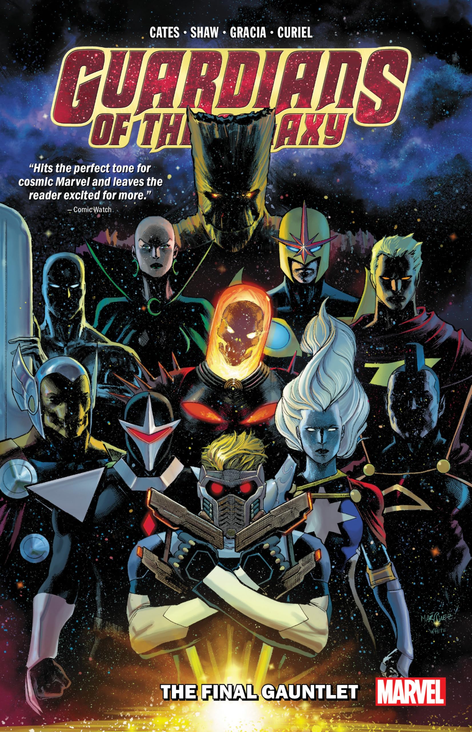 jaquette album Guardians of the Galaxy by Donny Cates Vol. 1: The Final Gauntlet