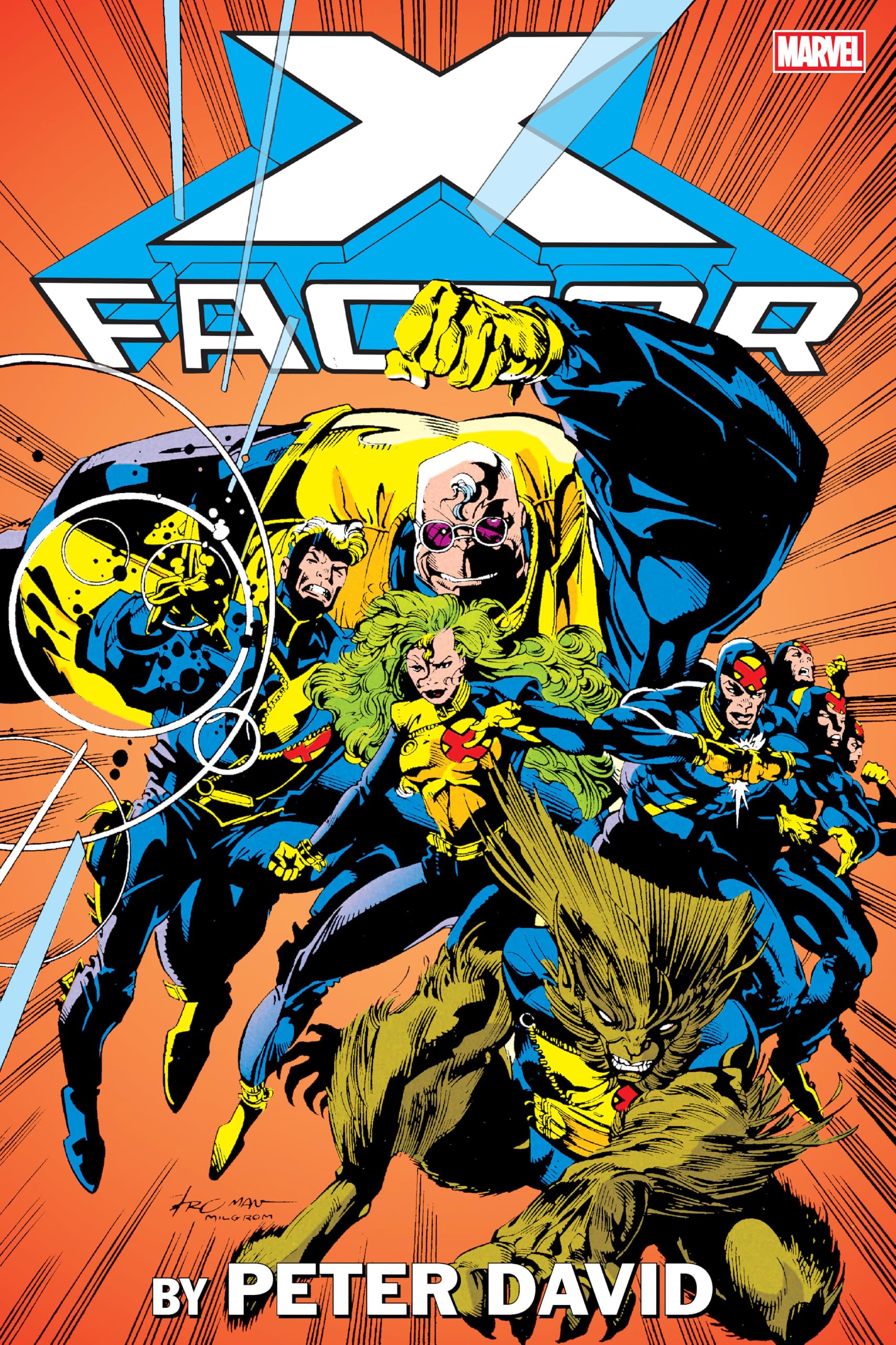 jaquette album X-FACTOR BY PETER DAVID OMNIBUS VOL. 1 LARRY STROMAN COVER [NEW PRINTING]