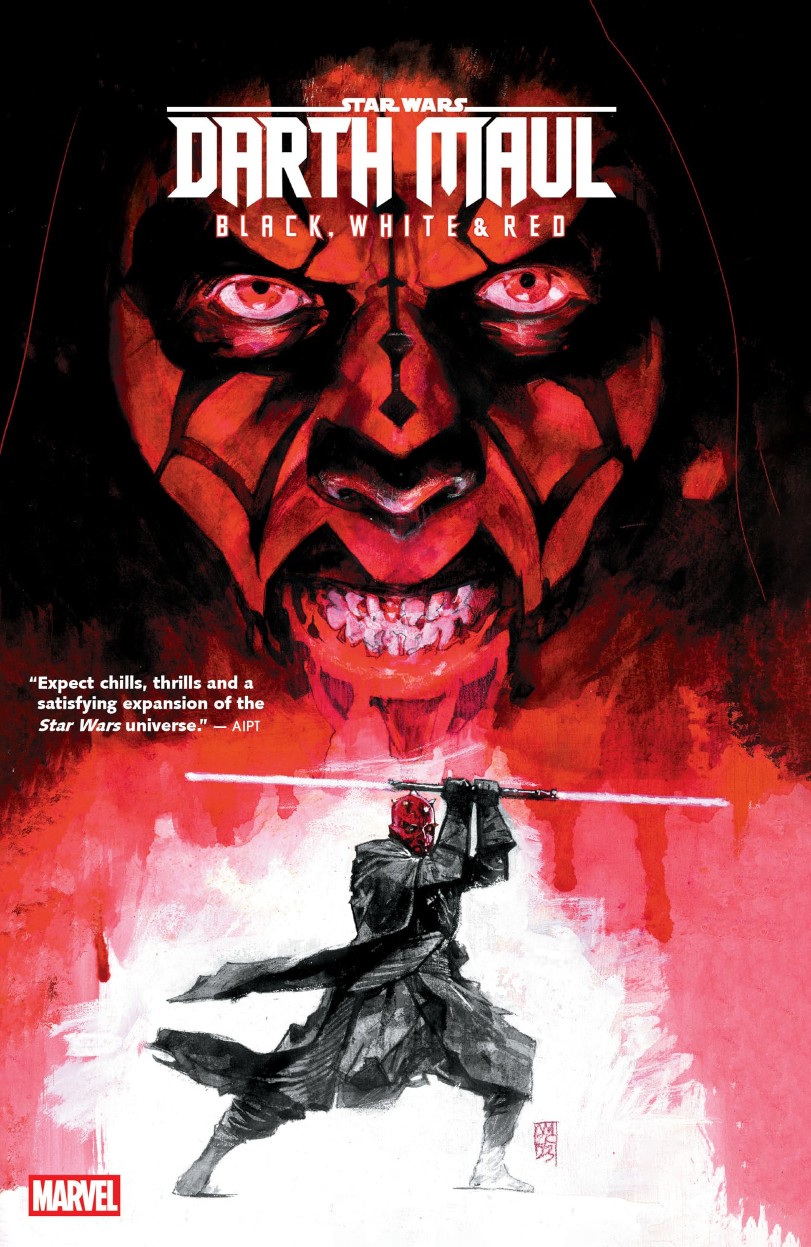 jaquette album Star Wars: Darth Maul - Black, White & Red