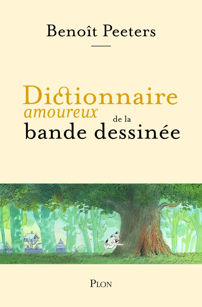 jaquette album Dictionnaire amoureux de la bande dessinée
