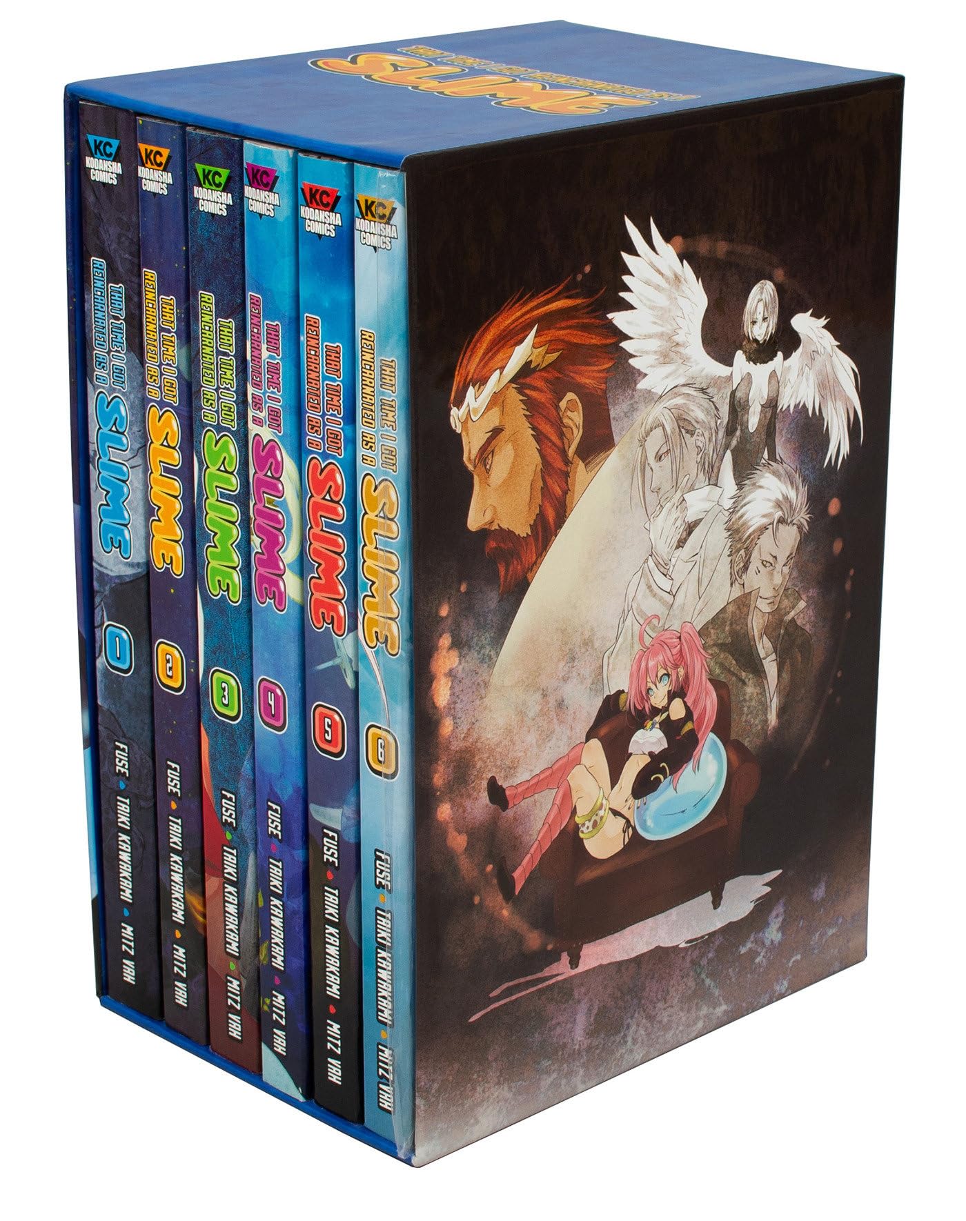 voir fiche du album That Time I Got Reincarnated as a Slime Season 1 Part 1 Manga Box Set