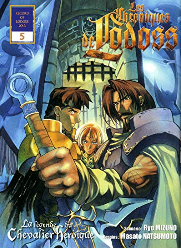 jaquette album Lodoss - La légende du chevalier héroïque - Tome 5