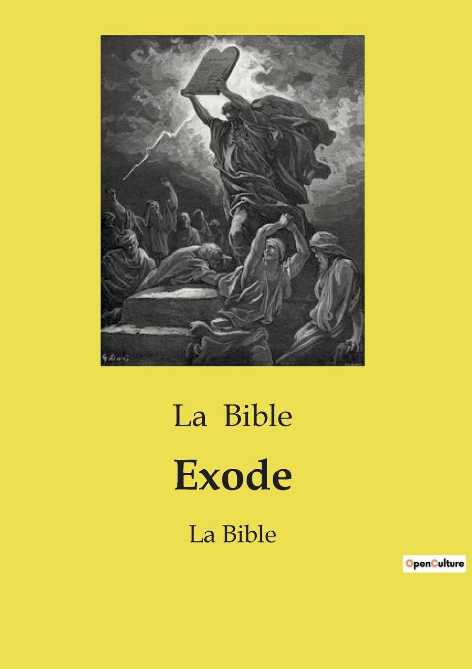 jaquette album Exode: La Bible