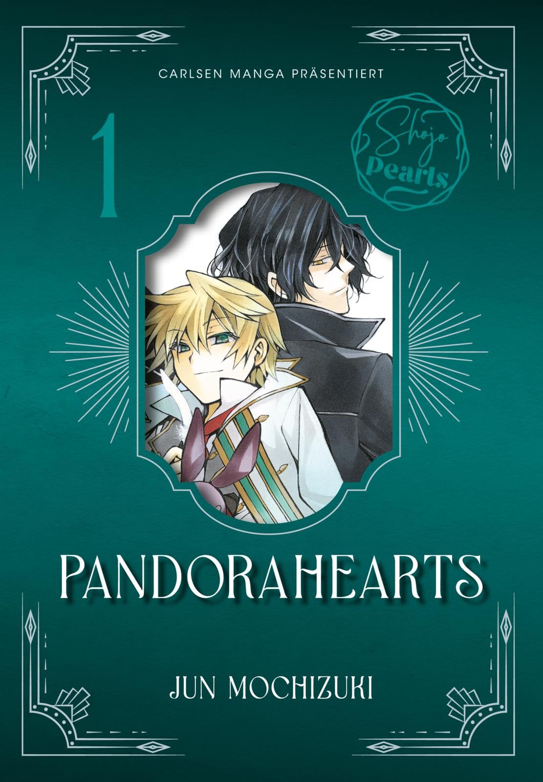 jaquette album PandoraHearts Pearls 1: PandoraHearts bietet düstere Abenteuer, mystische Fantasy und eine faszinierende Welt für Manga- und Märchen-Fans