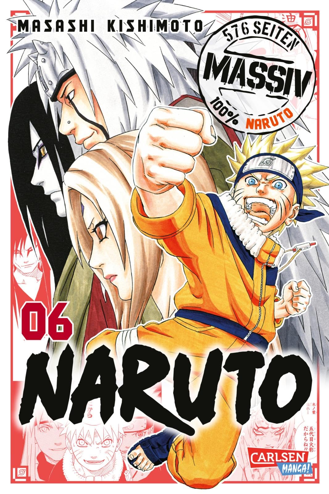jaquette album NARUTO Massiv 6