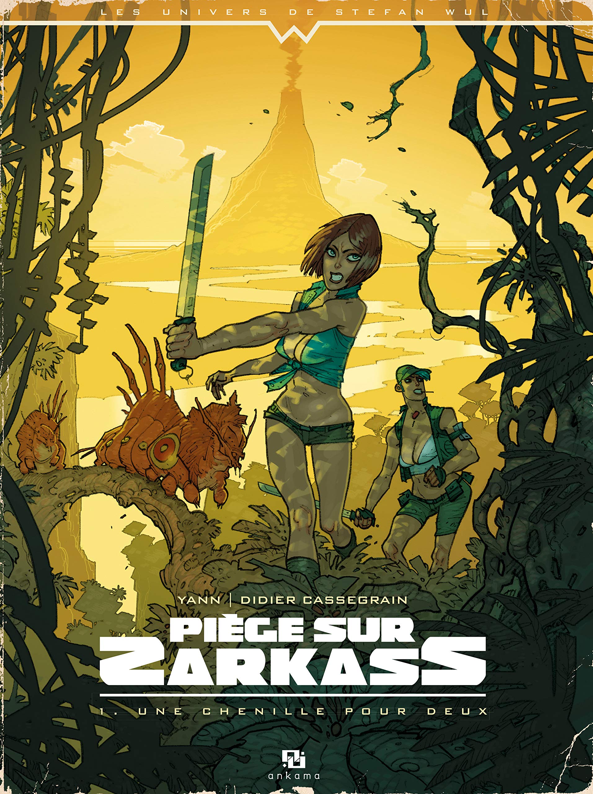 jaquette album PIEGE SUR ZARKASS 1/2