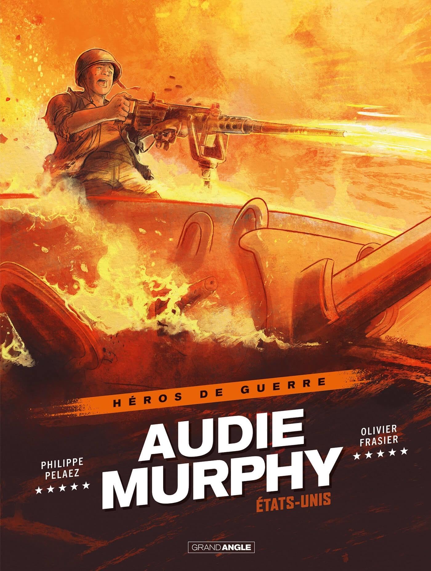 jaquette album Audie Murphy - histoire complète