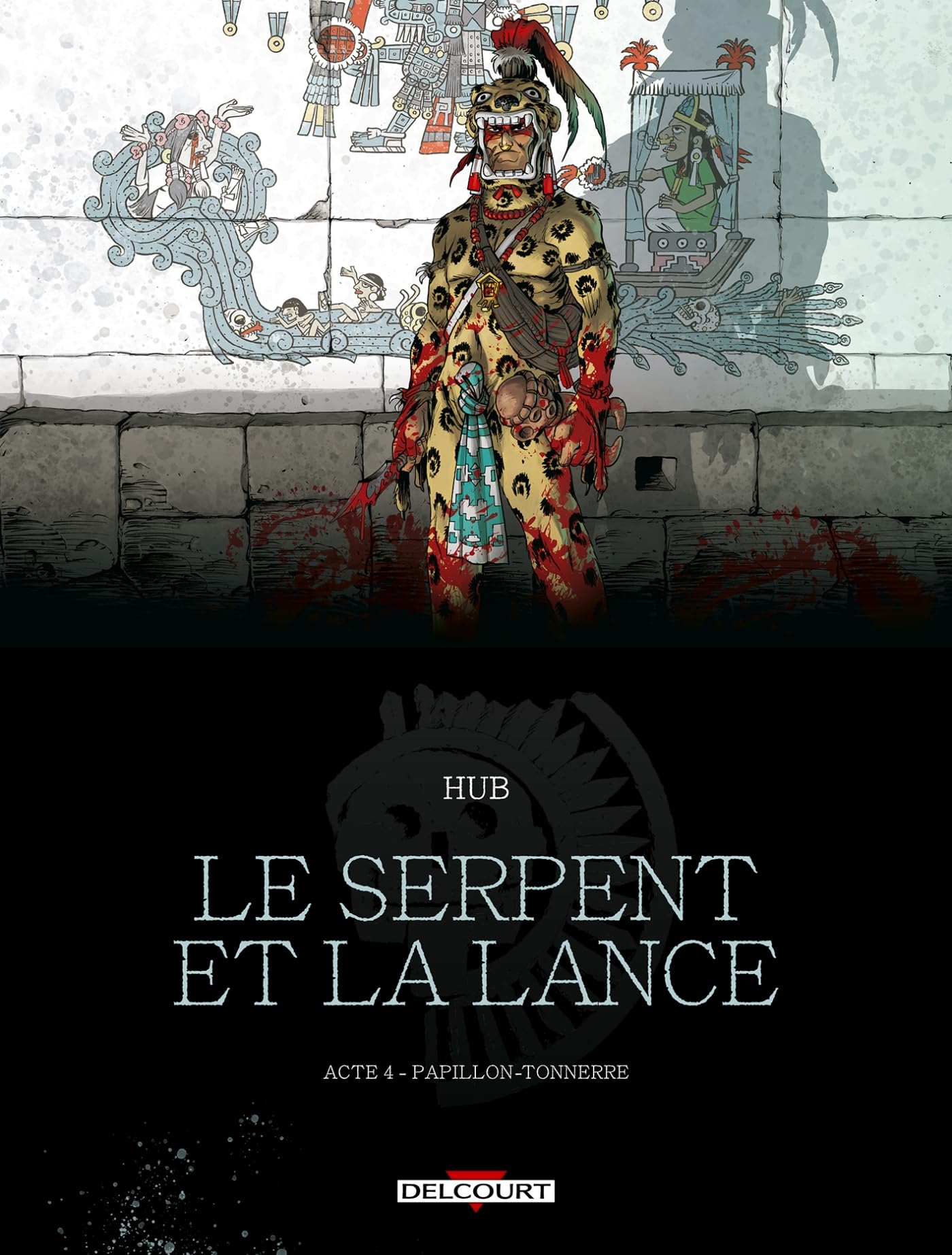 jaquette album Le Serpent et la Lance T04: Papillon-Tonnerre