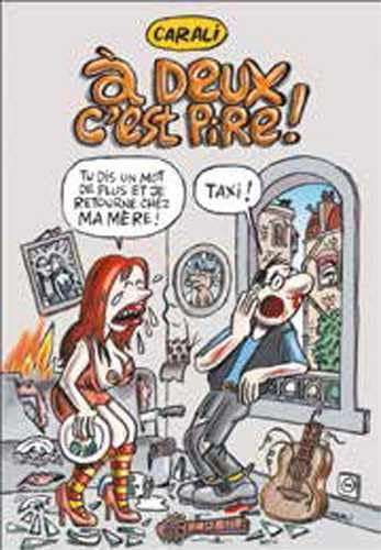 jaquette album Kolossale Rigolade Tome 4 - A Deux C'est Pire !