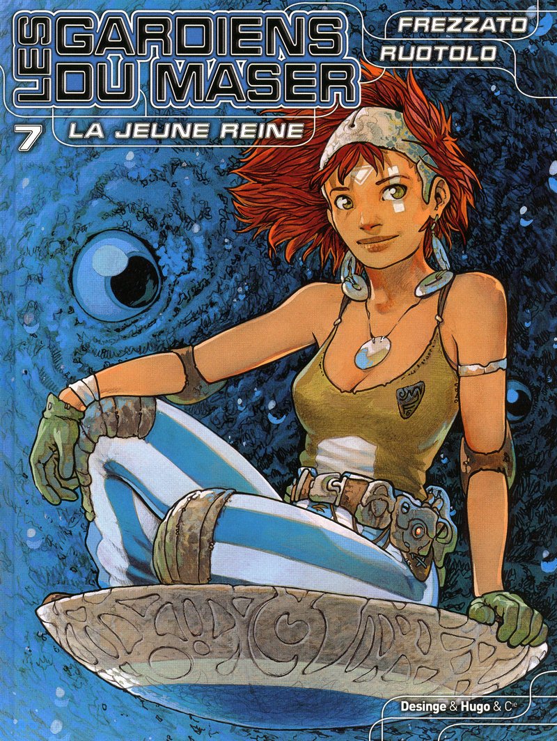jaquette album Les Gardiens du Maser, Tome 7 : La jeune reine