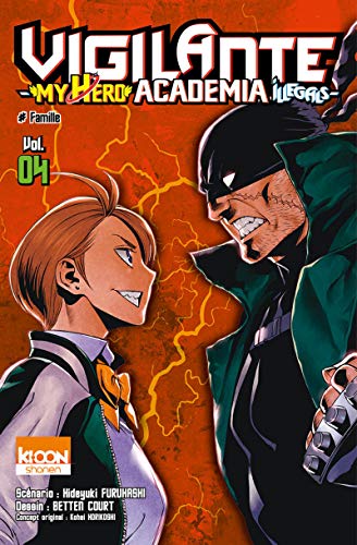jaquette album Vigilante ? My Hero Academia Illegals - Tome 4 : # Famille