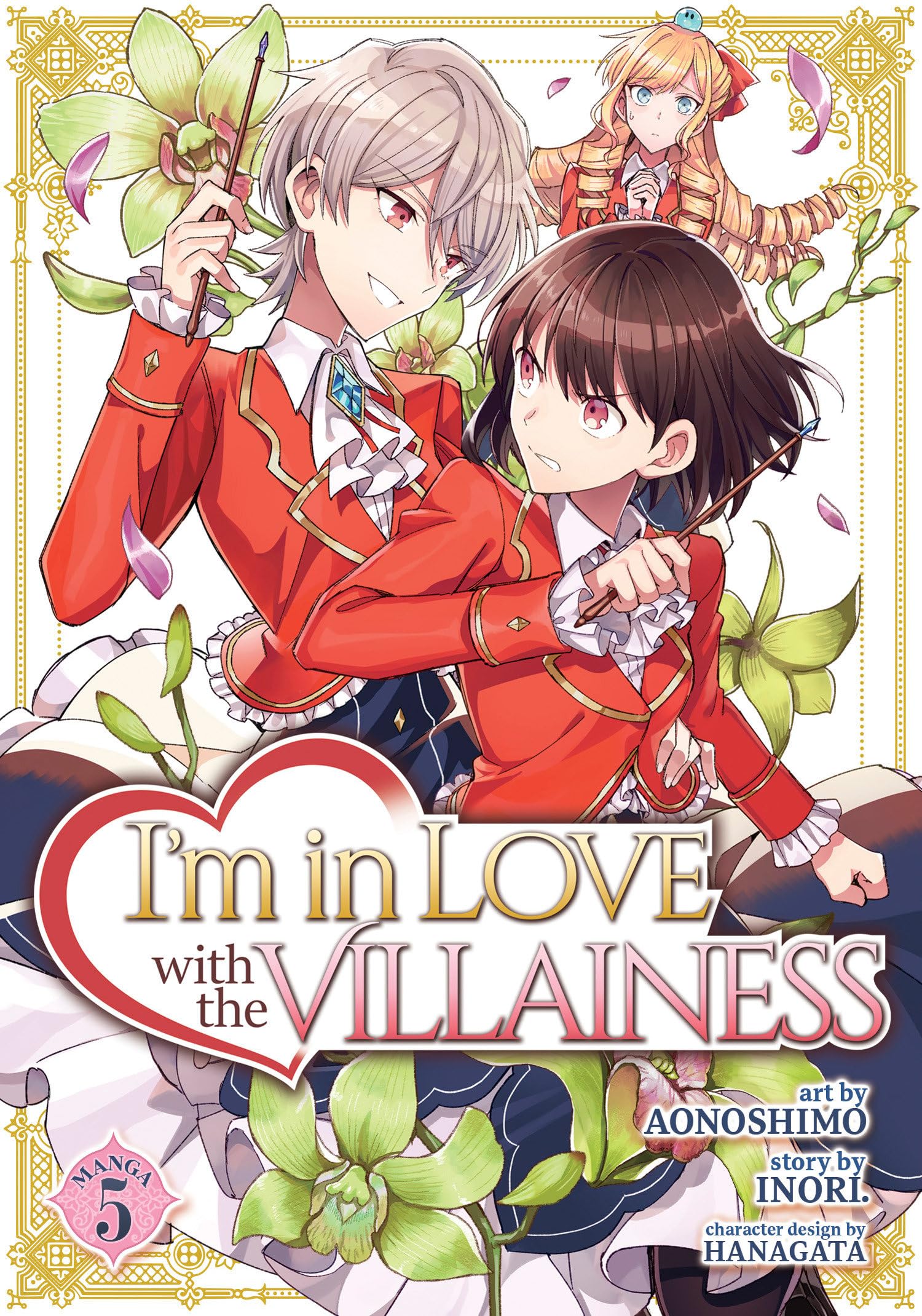 jaquette livre I'm in Love with the Villainess (Manga) Vol. 5