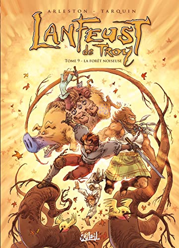 jaquette album Lanfeust De Troy Tome 9 - La Forêt Noiseuse