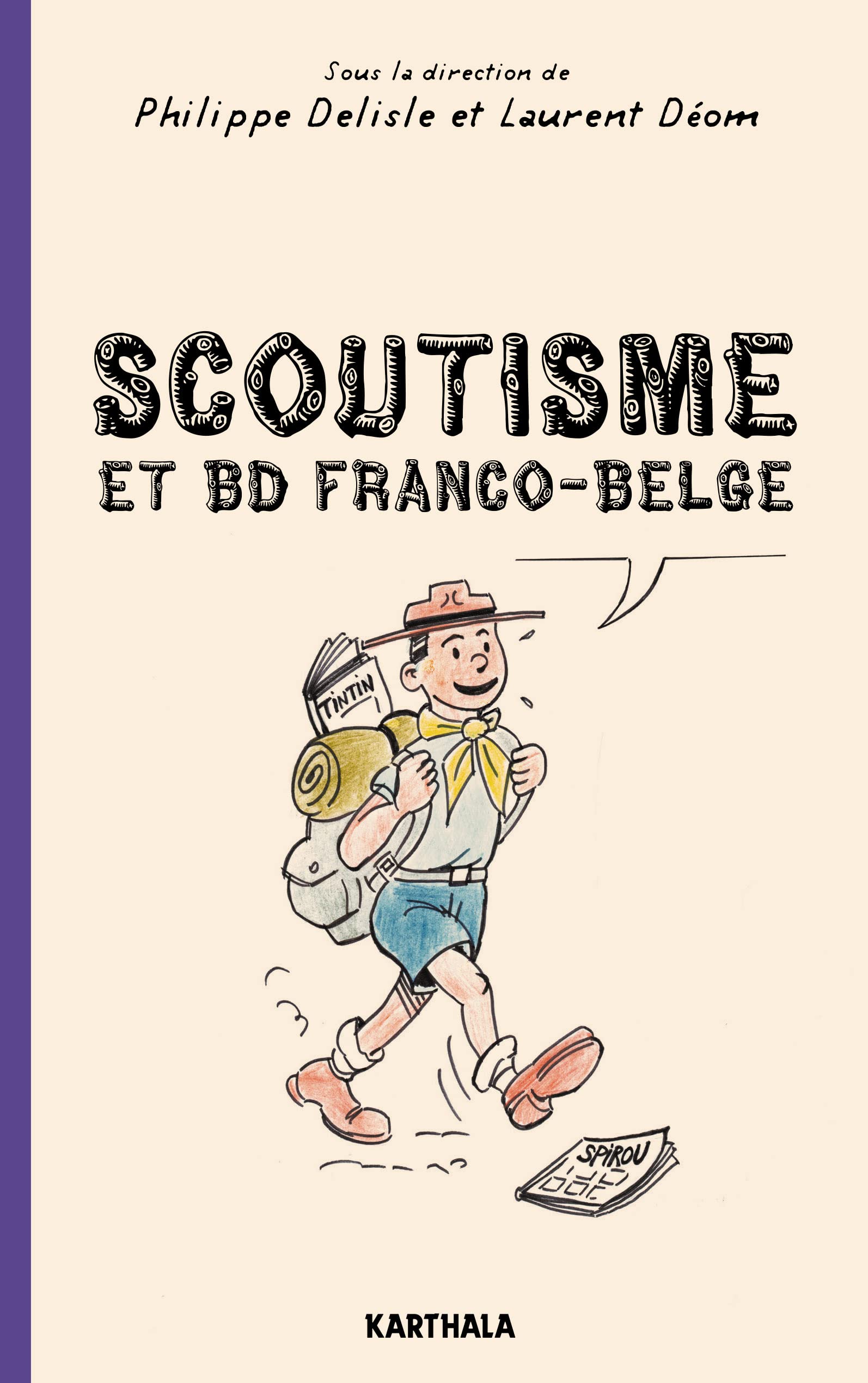 jaquette album Scoutisme et BD franco-belge: De l'exaltation à la caricature