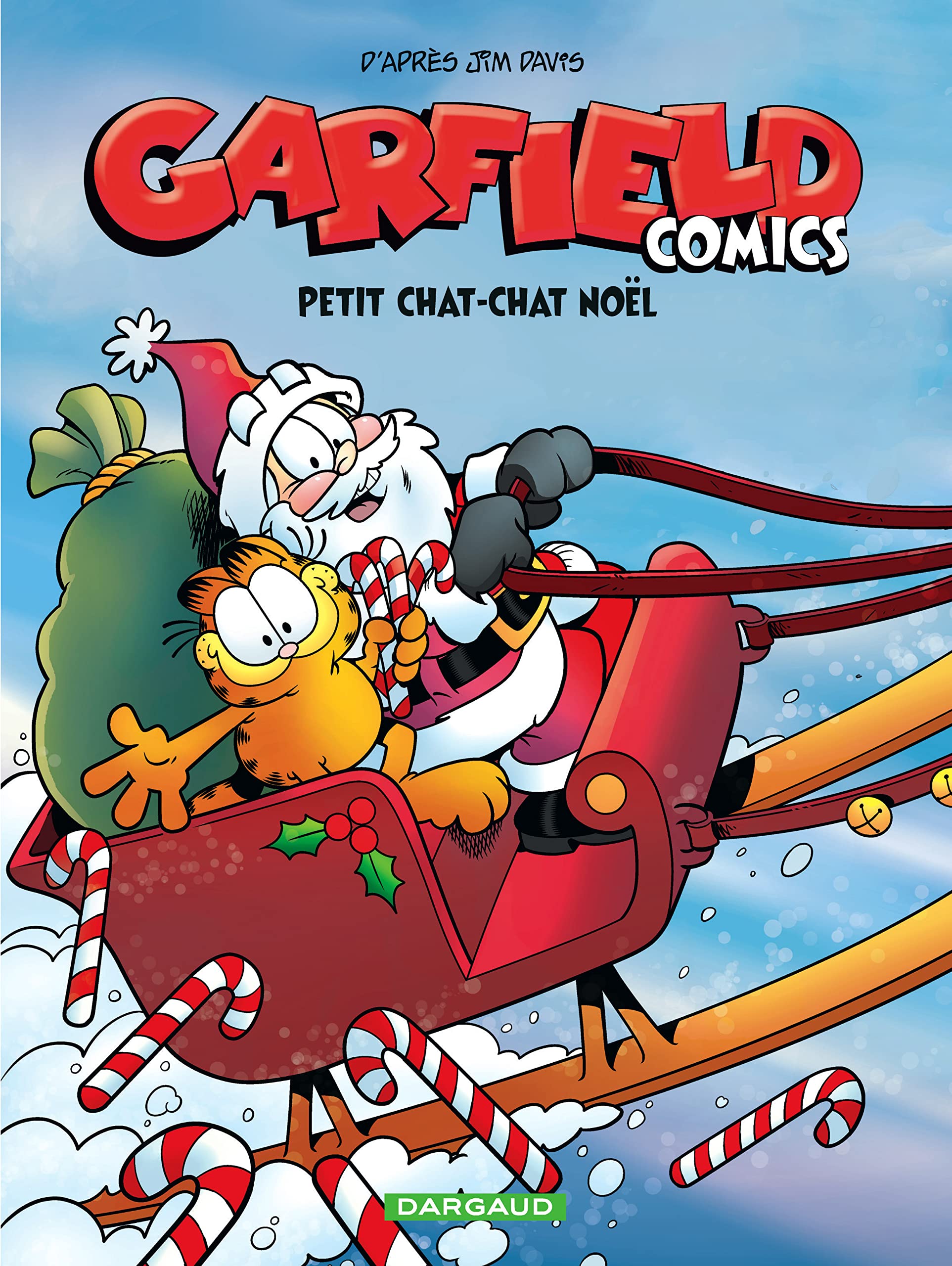 jaquette album Garfield Comics - Tome 4 - Petit chat-chat Noël