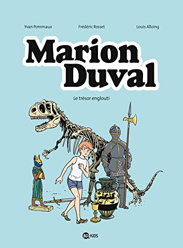 jaquette album Marion Duval Tome 24 - Le Trésor Englouti