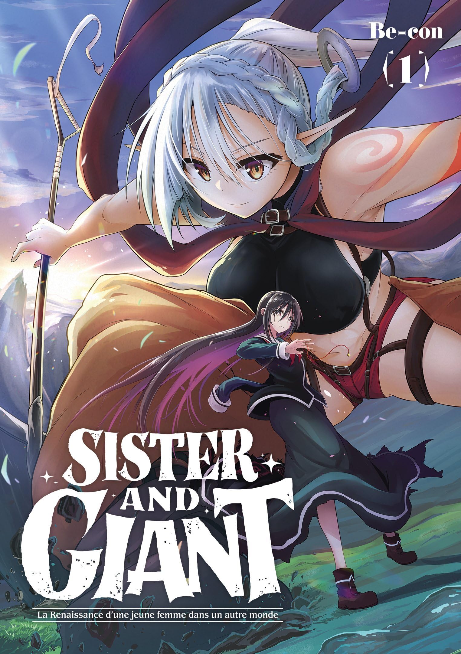 jaquette album Sister and Giant - Tome 01