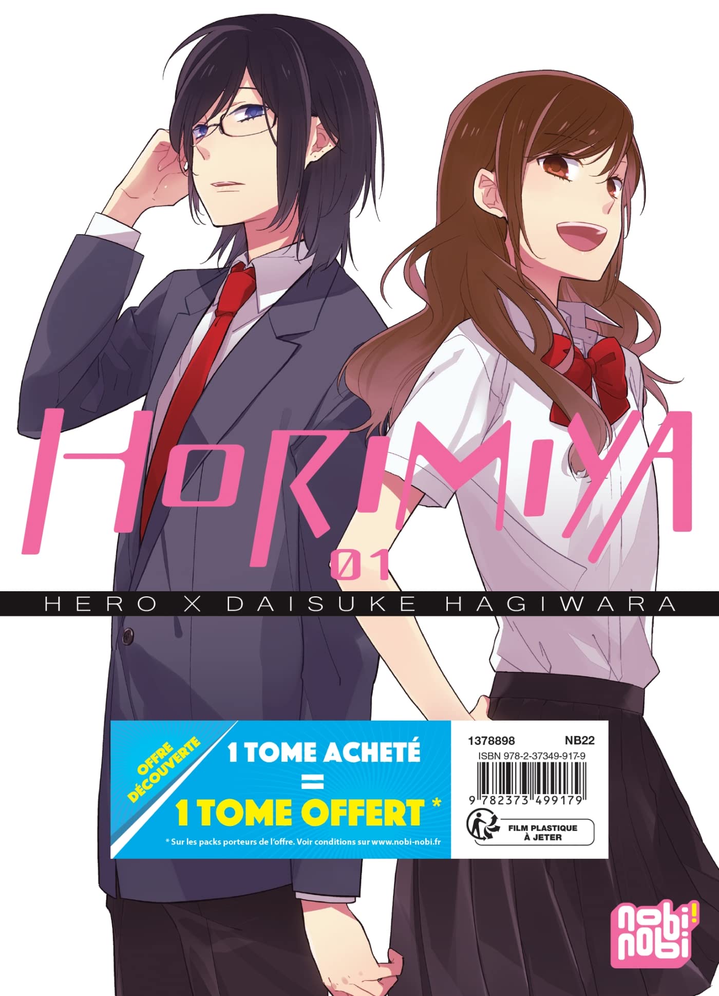 jaquette album Horimiya Pack Offre Découverte T01 et T02
