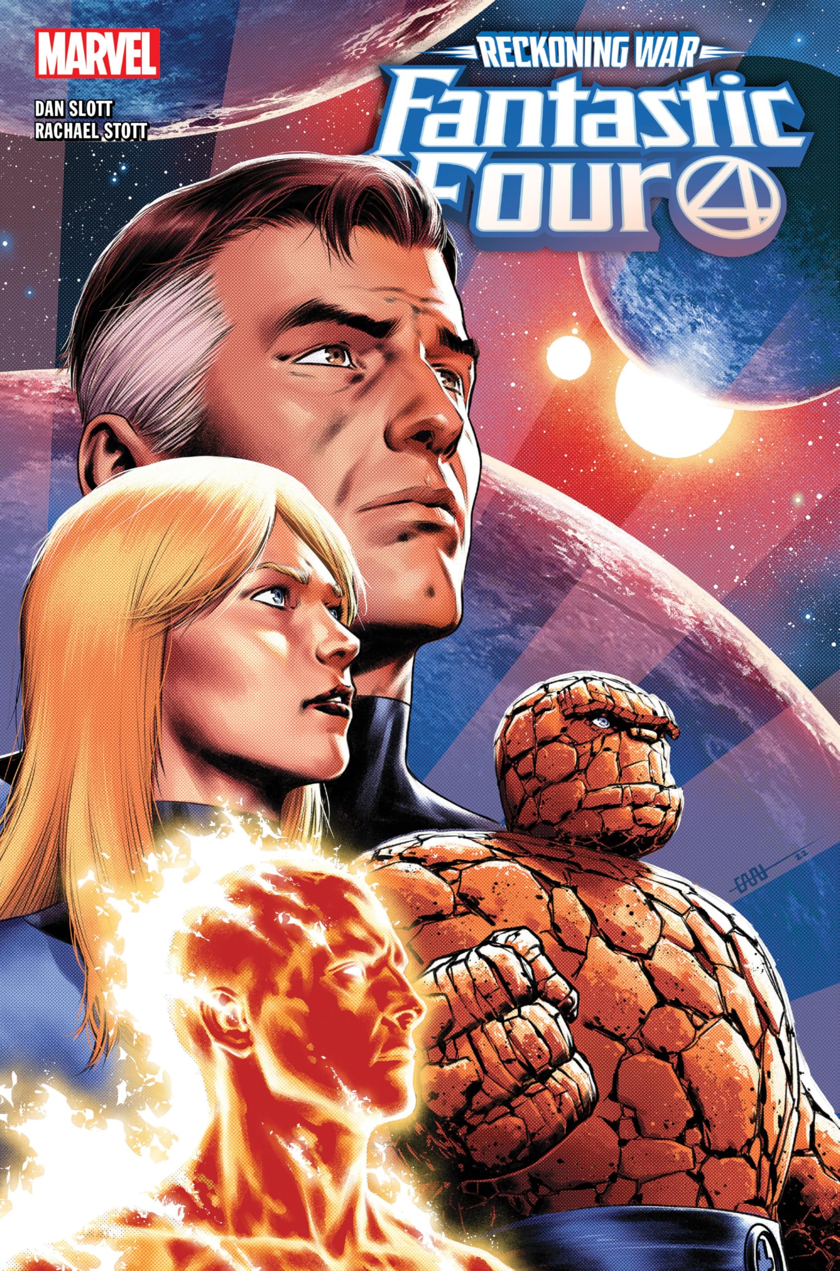 jaquette album FANTASTIC FOUR: RECKONING WAR