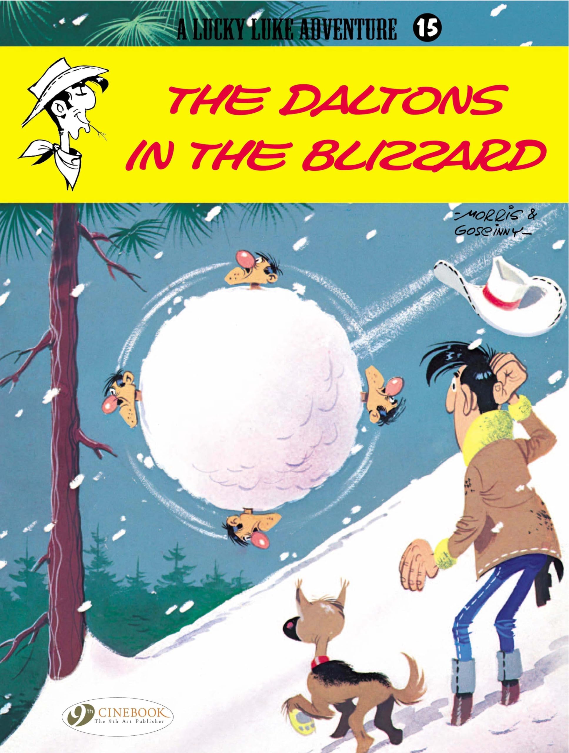 jaquette album Lucky Luke - Tome 15 The Daltons in the Blizzard (15)