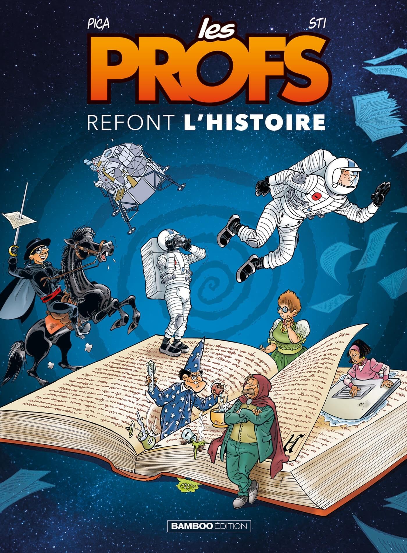 jaquette album Les Profs : Refont l'histoire - tome 04