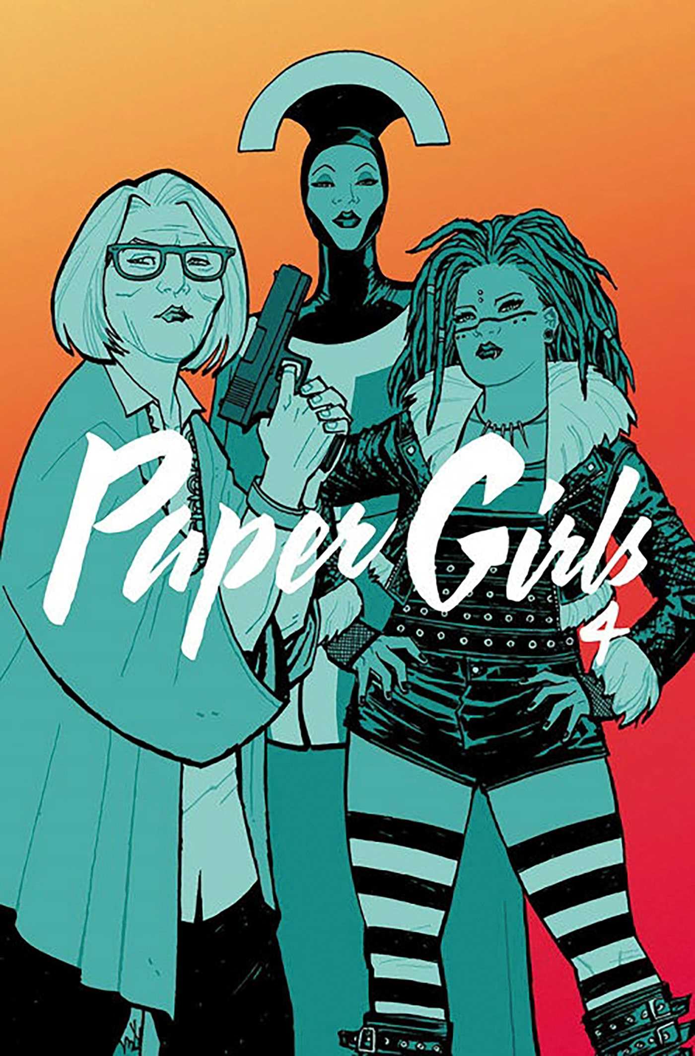 jaquette album Paper Girls Volume 4