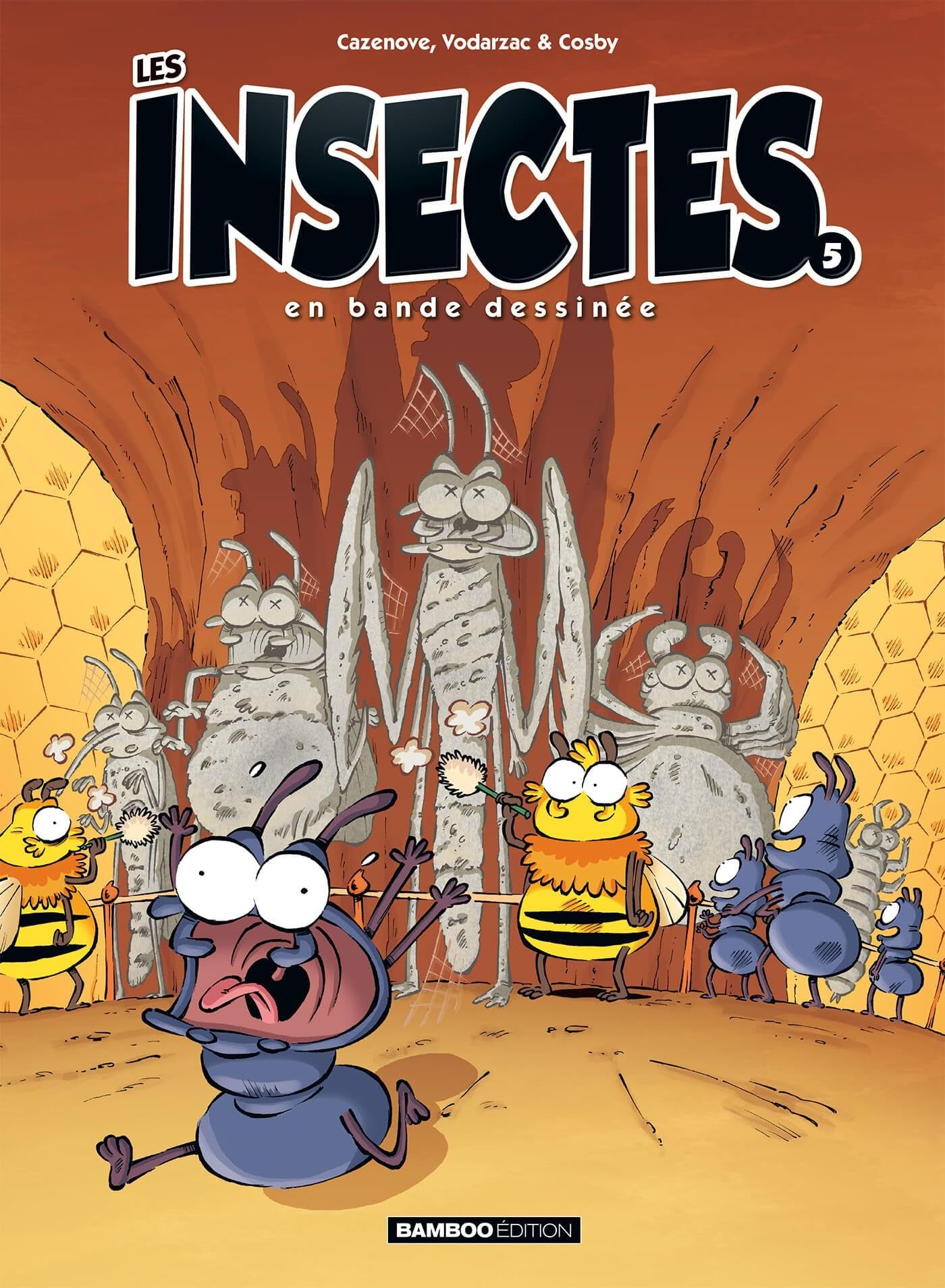 jaquette album Les Insectes en BD - tome 05 - top humour