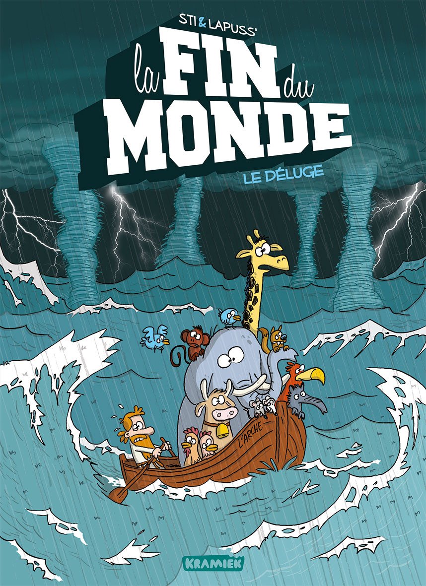jaquette album La fin du monde, tome 1 : Le déluge