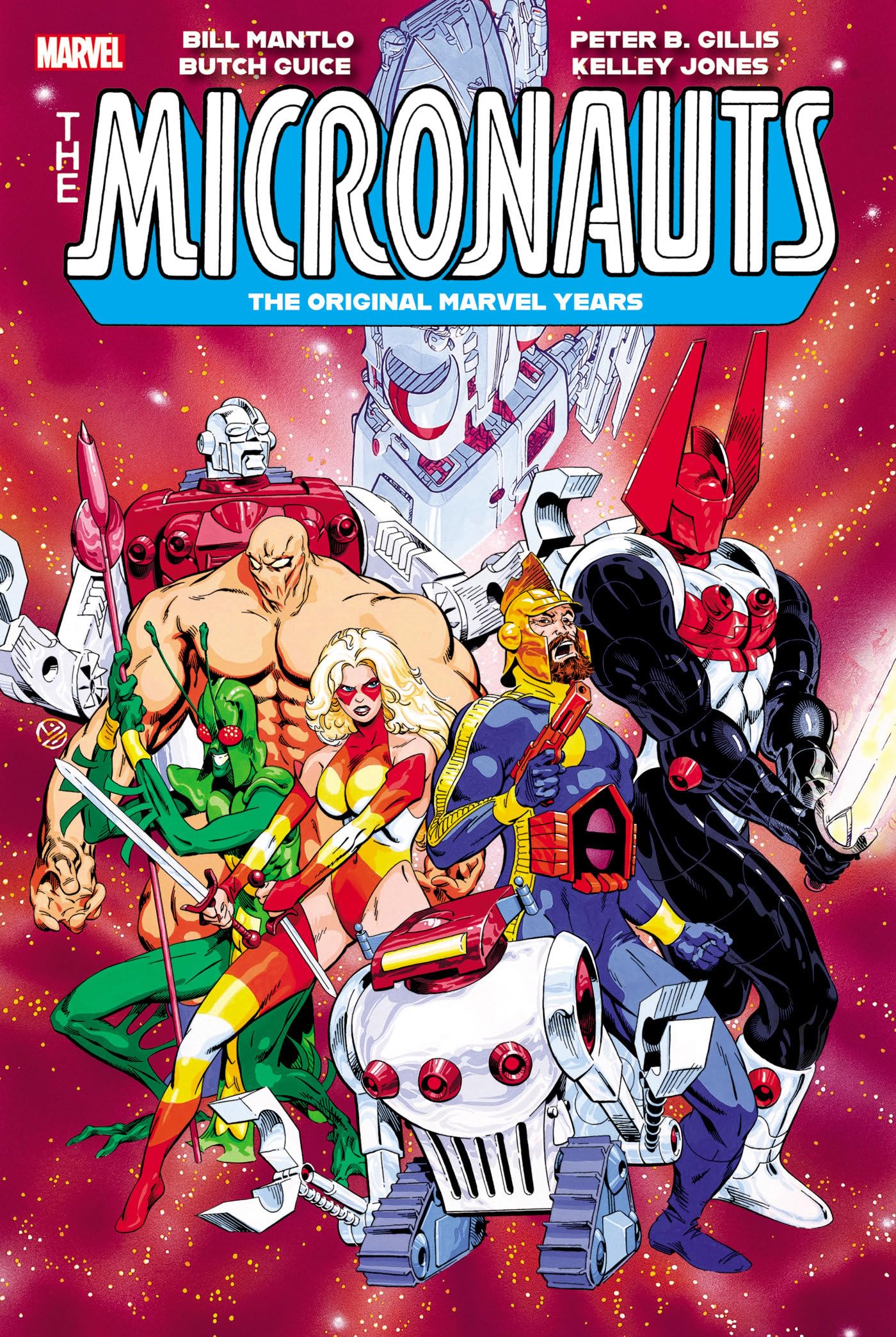 jaquette album MICRONAUTS: THE ORIGINAL MARVEL YEARS OMNIBUS VOL. 3 MICHAEL GOLDEN COVER