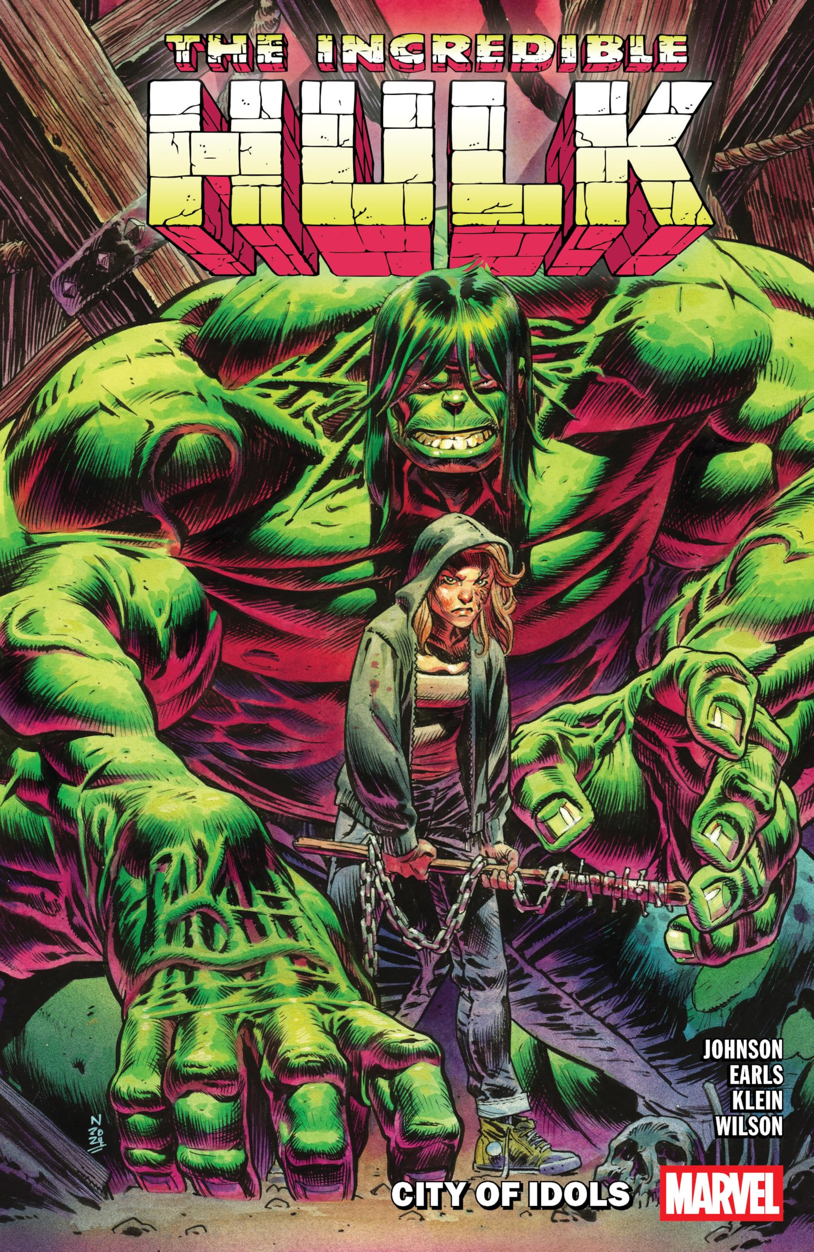 jaquette album INCREDIBLE HULK VOL. 4: CITY OF IDOLS